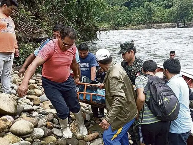 Cusco: tuvieron que rescatar a maquinista atrapado por crecida de río
