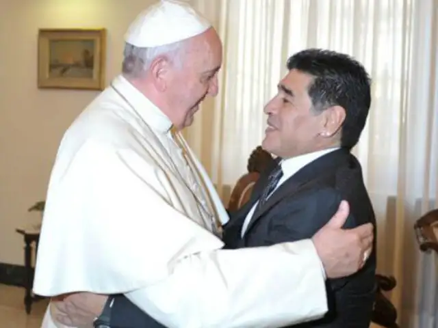 Diego Maradona: Papa Francisco lo recuerda con afecto y está presente en sus oraciones