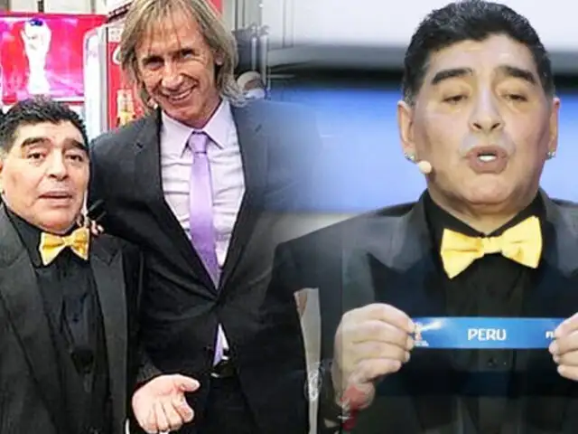 Gareca se pronunció tras la muerte de Maradona