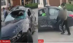 Conductor que perdió el brazo al intentar fugar de la Policía habría estado ebrio, según testigos