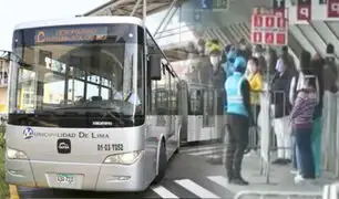 Metropolitano: casi 500 pasajeros fueron bajados de buses por incumplir normas de bioseguridad
