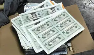 Carabayllo: incautan más de US$ 6 millones falsos que iban a ser enviados al extranjero