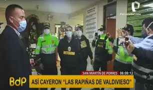 SMP: Policía capturó a banda ‘Las rapiñas de Valdivieso”