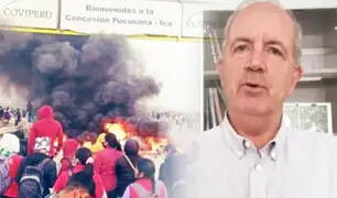 Fernando Cillóniz sobre protestas en Ica: “Es mentira que los sueldos sean bajos”