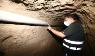 PNP confirma túnel de más de 200 metros por el que escaparían narcotraficantes del penal Castro Castro