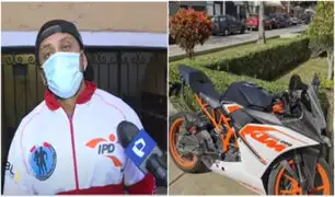 Magdalena: Roban moto de seleccionado nacional de fisicoculturismo valorizado en más de 14 mil soles