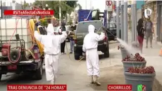 Chorrillos: Municipio retira contenedores de basura y limpia calle tras denuncia de Panamericana TV