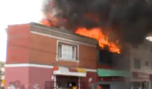 Cercado de Lima: tres heridos deja el voraz incendio en la avenida Paseo de La República