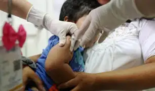 Minsa: hoy continúa vacunación nacional contra la difteria y otras enfermedades