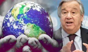 ONU pide declarar “estado de emergencia climática” en todo el mundo