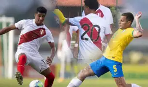 Sub 20: Perú cayó por goleada de 6-0 ante Brasil