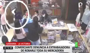 La Victoria: comerciante denuncia a extrabajadora de robarle toda su mercadería