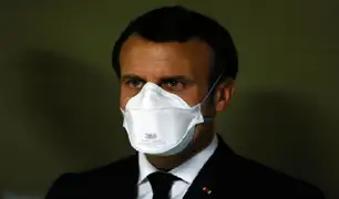 Presidente francés Emmanuel Macron da positivo al coronavirus y se aislará por siete días