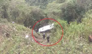 Áncash: cinco muertos y seis heridos deja caída de minivan a un abismo