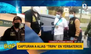 Grupo Terna captura a comercializador de droga en Yerbateros