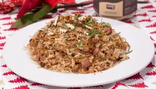 Fácil y rápida: receta para preparar un delicioso arroz árabe para la cena navideña