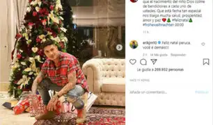 Farfán, Guerrero, Lapadula entre otros futbolistas compartieron postales por Navidad