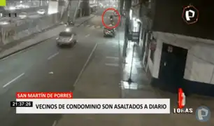 Vecinos de condominio denuncian que son asaltados a diario en San Martín de Porres