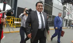José Luna: juez se pronunciará este jueves sobre pedido de prisión preventiva en su contra