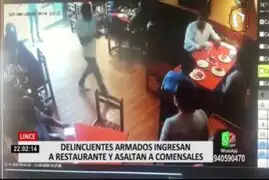 Lince: Policía de civil ayuda a capturar a ladrón que asaltó restaurante