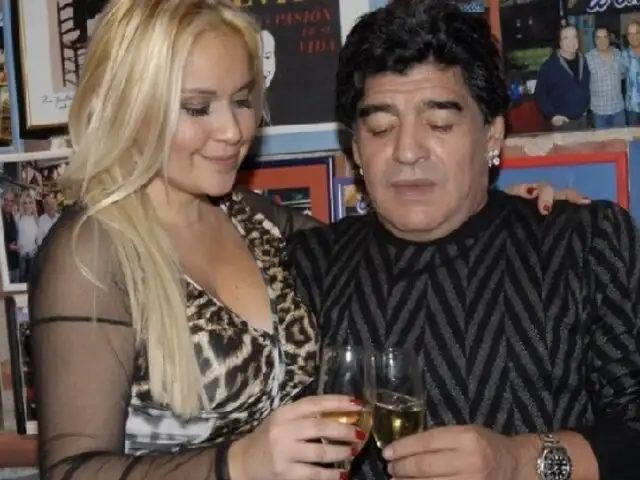 Revelan el último audio que Maradona le envió al novio de Verónica Ojeda