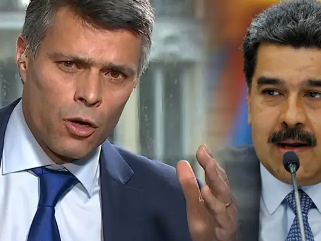 Régimen de Maduro solicita alerta roja contra Leopoldo López por "instigar" intervención militar extranjera