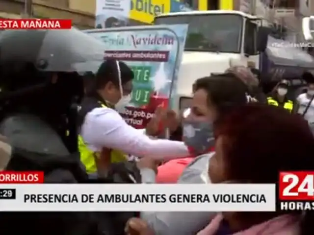 Chorrillos: ambulantes que trabajaban en las calles fueron trasladados a complejo deportivo