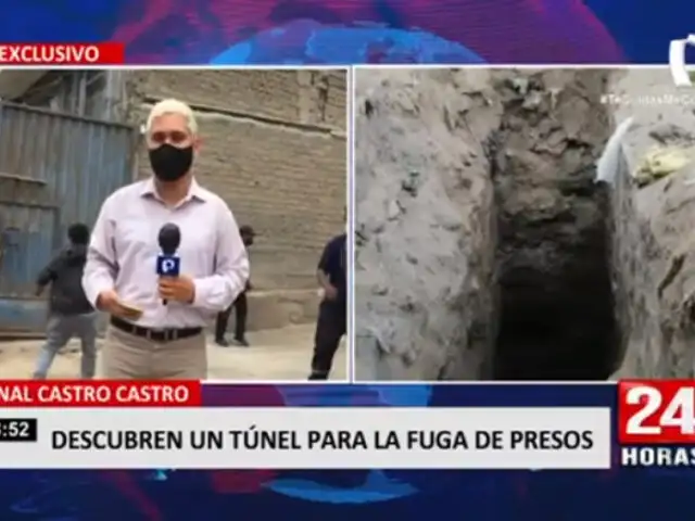 SJL: Investigan posible participación de extranjeros en excavación de túnel cerca a penal
