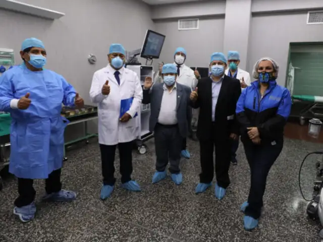 Junín: Presidenta de EsSalud y ministro de Justicia encabezaron operativos de despistaje molecular