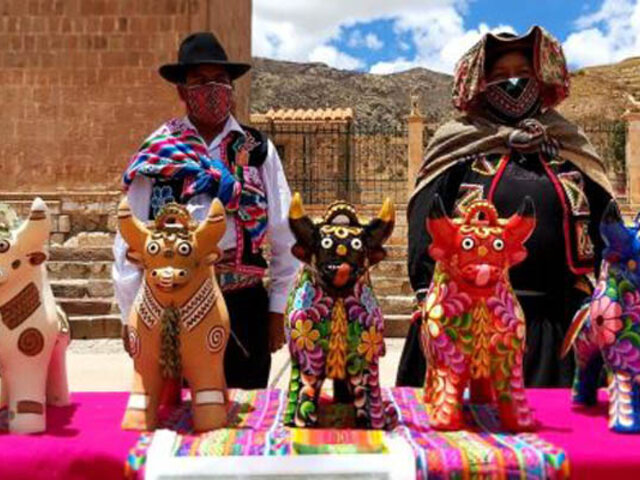 Torito de Pucará: inician campaña para promover principal ícono de la artesanía de Puno