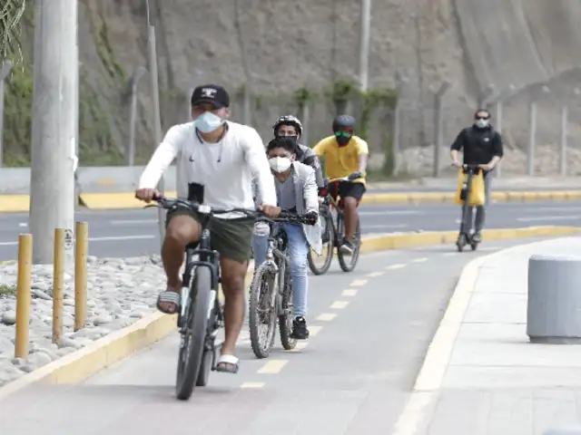 ¡No bajemos la guardia ante la Covid-19!: ciclistas promueven campaña para prevenir contagios