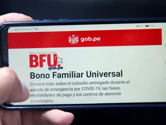 Bono Universal: canales alternos para cobrar el subsidio de S/ 760