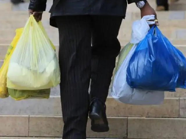 Sunat: impuesto al consumo de bolsas de plástico aumentará en el 2021