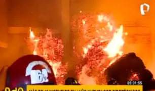 Bomberos: negligencia causó más de 40 incendios en noche de Año Nuevo