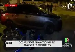 Chorrillos: Dos muertos deja accidente de tránsito en la Av. Los Faisanes