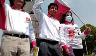 Pedro Castillo recibirá flash electoral en local partidario en Cajamarca