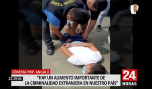 La Policía Nacional advierte sobre incremento de criminalidad extranjera en el Perú