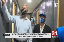 La Casa de Todos: Alcalde Muñoz presenta instalaciones de nuevo local que será permanente