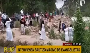 Chosica: intervienen a personas que estaban a punto de participar de bautizo en río Rímac
