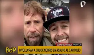 EEUU: ¿Chuck Norris estuvo en violento asalto al Capitolio?