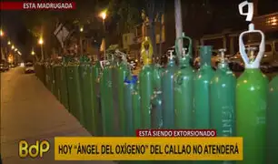 Callao: “Ángel del Oxígeno” denuncia extorsión por mafias y pide garantías