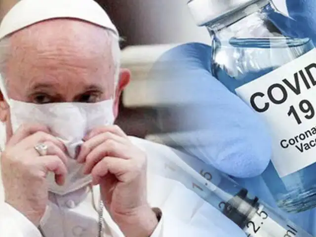 Papa Francisco anuncia que se vacunará la próxima semana