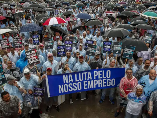 Ford cierra varias fábricas en Brasil y unas 5,000 personas pierden su trabajo