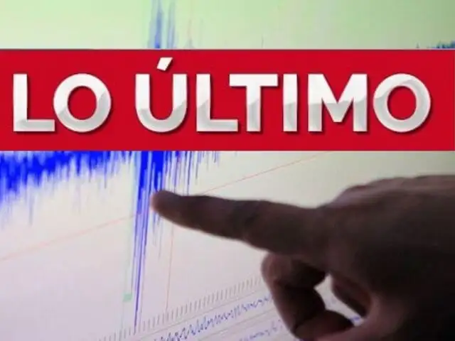 Sismo en Ayacucho: movimiento de magnitud 4.8 se registró hace instantes