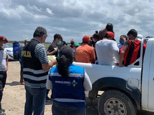 Migraciones y la PNP sancionarán a extranjeros que intenten ingresar de forma irregular al Perú