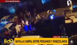San Luis: al menos 4 heridos tras enfrentamiento entre ciudadanos peruanos y venezolanos