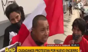 Protestantes contra cuarentena insultaron a periodistas