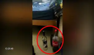 ¡Increíble! encuentran botellas de licor al interior de una ambulancia en Puno