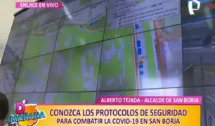 D’mañana en San Borja: monitorean casos de covid-19 mediante Observatorio Municipal