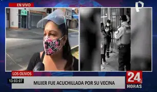 Los Olivos: mujer denuncia a su vecina por acuchillarla y desfigurarle el rostro